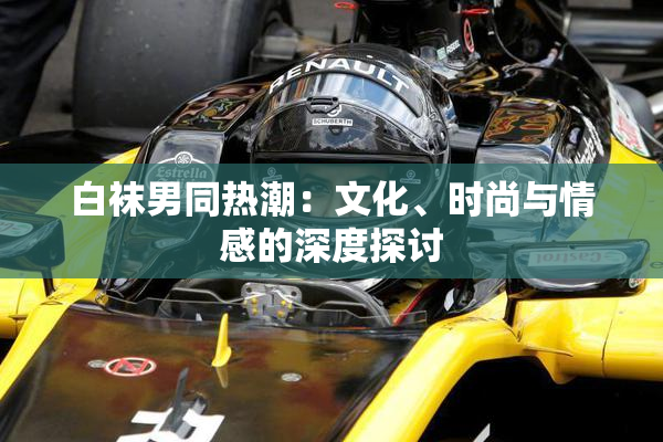 白袜男同热潮：文化、时尚与情感的深度探讨