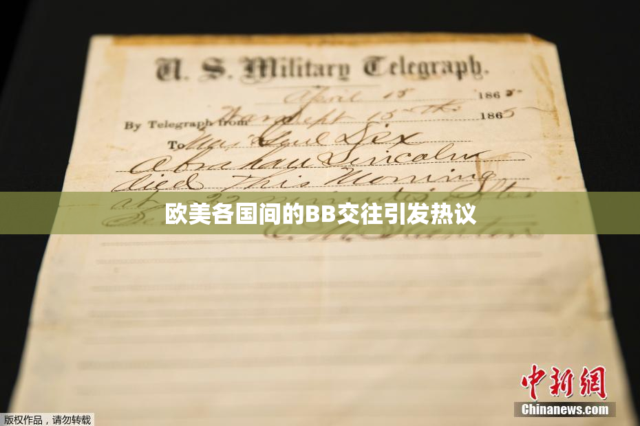 欧美各国间的BB交往引发热议