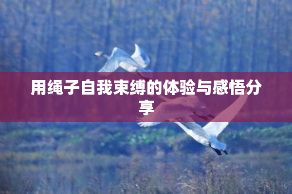 用绳子自我束缚的体验与感悟分享