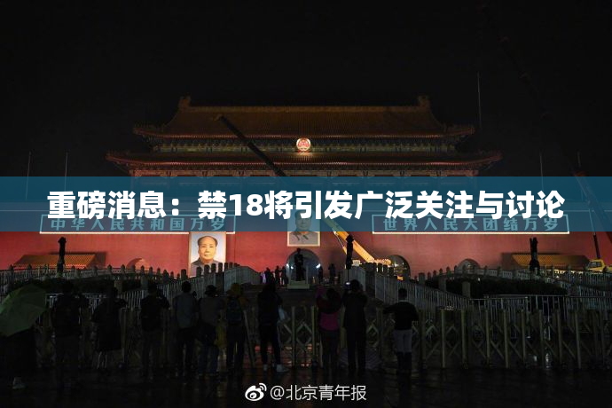 重磅消息：禁18将引发广泛关注与讨论
