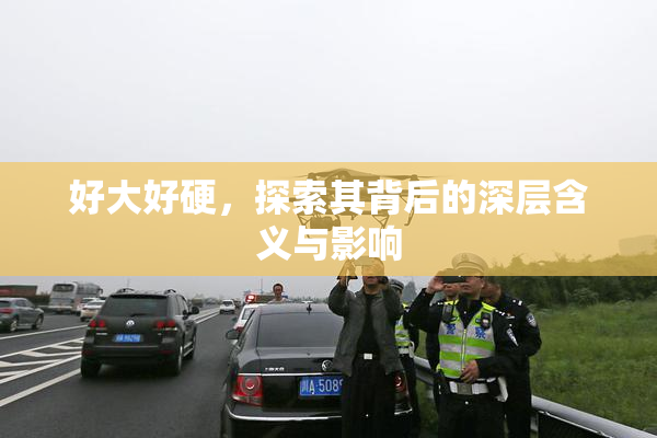 好大好硬，探索其背后的深层含义与影响