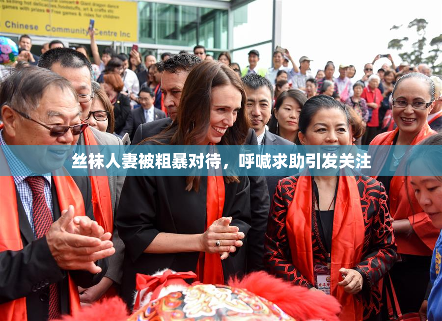 丝袜人妻被粗暴对待，呼喊求助引发关注