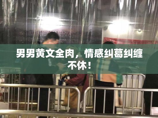 男男黄文全肉，情感纠葛纠缠不休！