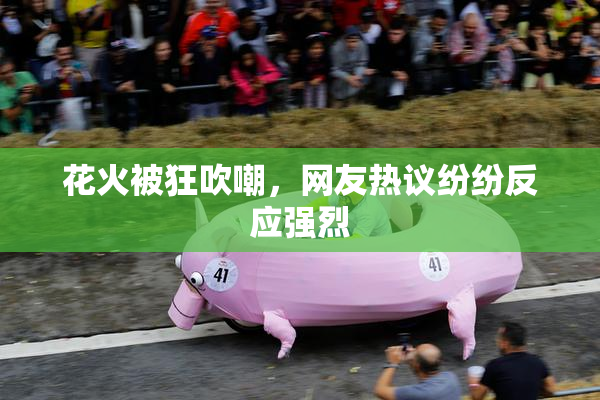 花火被狂吹嘲，网友热议纷纷反应强烈