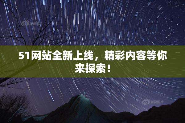 51网站全新上线，精彩内容等你来探索！