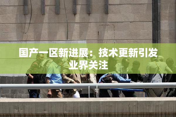 国产一区新进展：技术更新引发业界关注