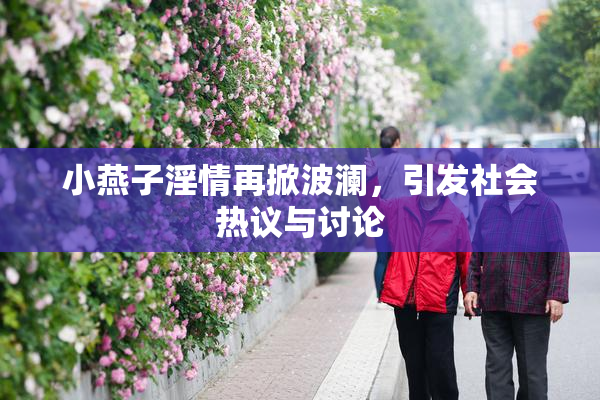 小燕子淫情再掀波澜，引发社会热议与讨论