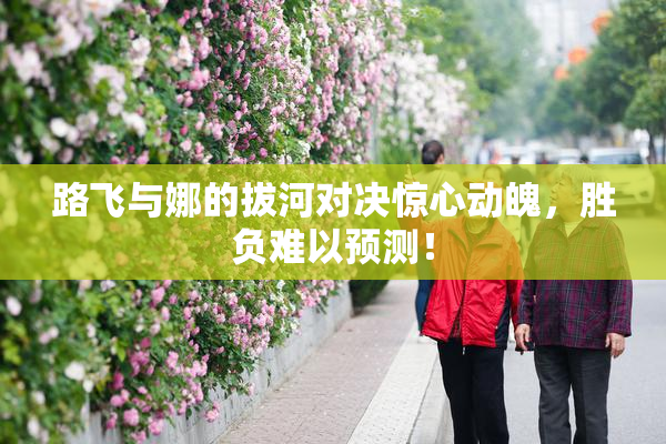 路飞与娜的拔河对决惊心动魄，胜负难以预测！