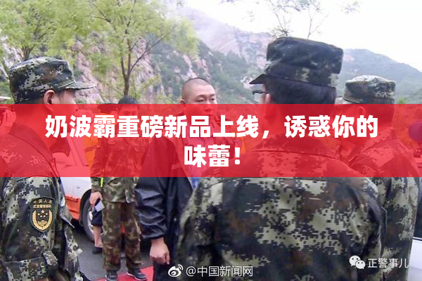 奶波霸重磅新品上线，诱惑你的味蕾！