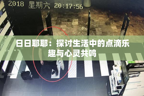 日日耶耶：探讨生活中的点滴乐趣与心灵共鸣