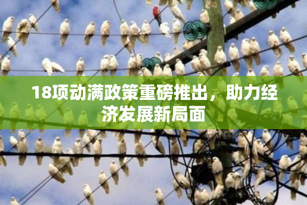 18项动满政策重磅推出，助力经济发展新局面