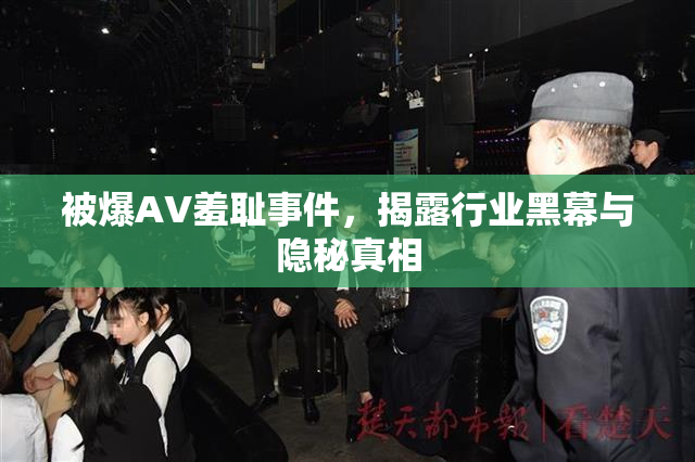 被爆AV羞耻事件，揭露行业黑幕与隐秘真相