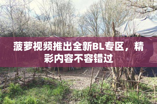菠萝视频推出全新BL专区，精彩内容不容错过