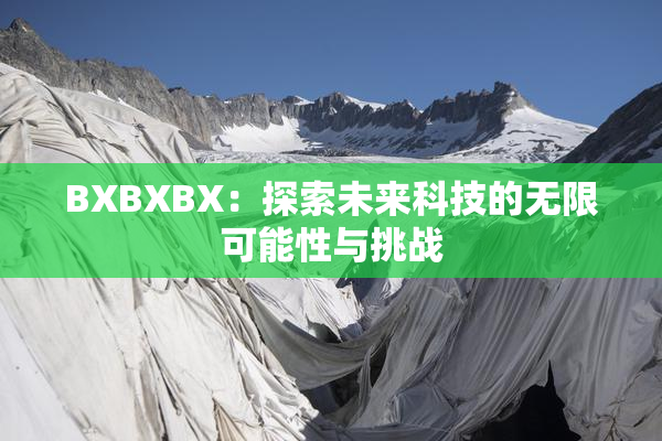BXBXBX：探索未来科技的无限可能性与挑战