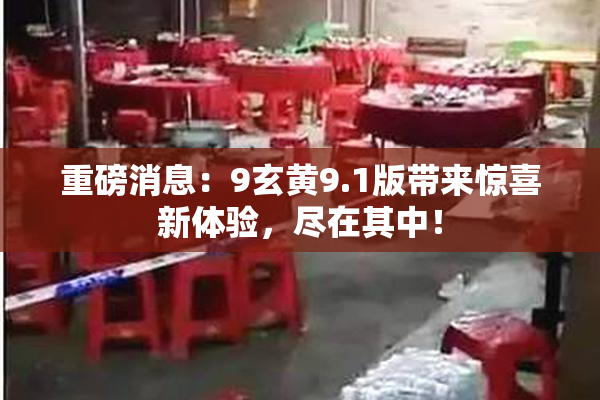 重磅消息：9玄黄9.1版带来惊喜新体验，尽在其中！