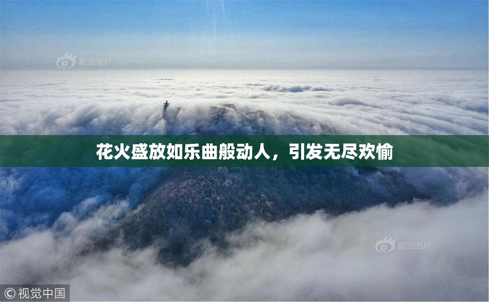 花火盛放如乐曲般动人，引发无尽欢愉