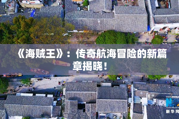 《海贼王》：传奇航海冒险的新篇章揭晓！