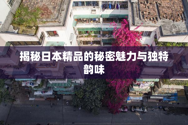 揭秘日本精品的秘密魅力与独特韵味