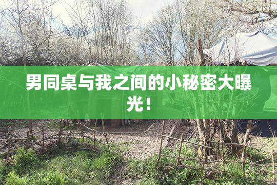 男同桌与我之间的小秘密大曝光！