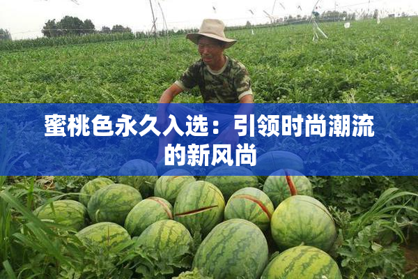 蜜桃色永久入选：引领时尚潮流的新风尚