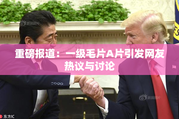 重磅报道：一级毛片A片引发网友热议与讨论