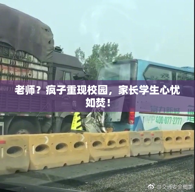 老师？疯子重现校园，家长学生心忧如焚！