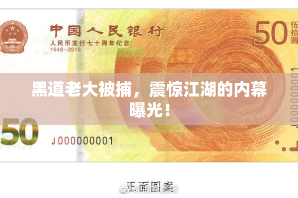 黑道老大被捕，震惊江湖的内幕曝光！