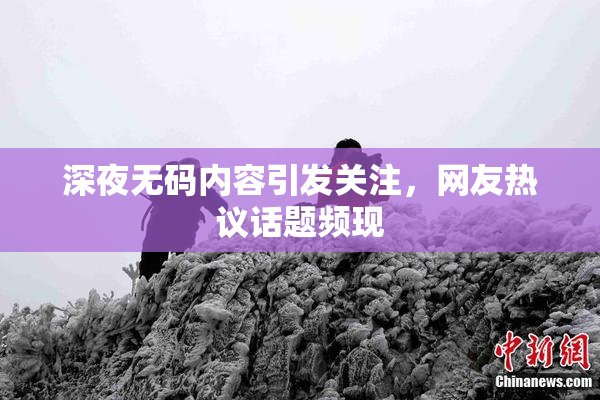 深夜无码内容引发关注，网友热议话题频现