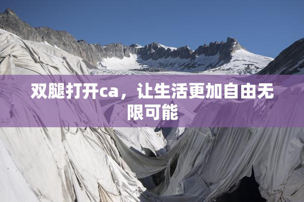 双腿打开ca，让生活更加自由无限可能
