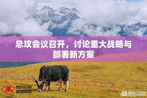 总攻会议召开，讨论重大战略与部署新方案