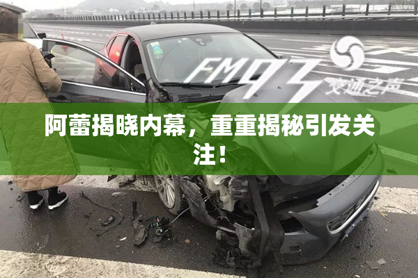 阿蕾揭晓内幕，重重揭秘引发关注！