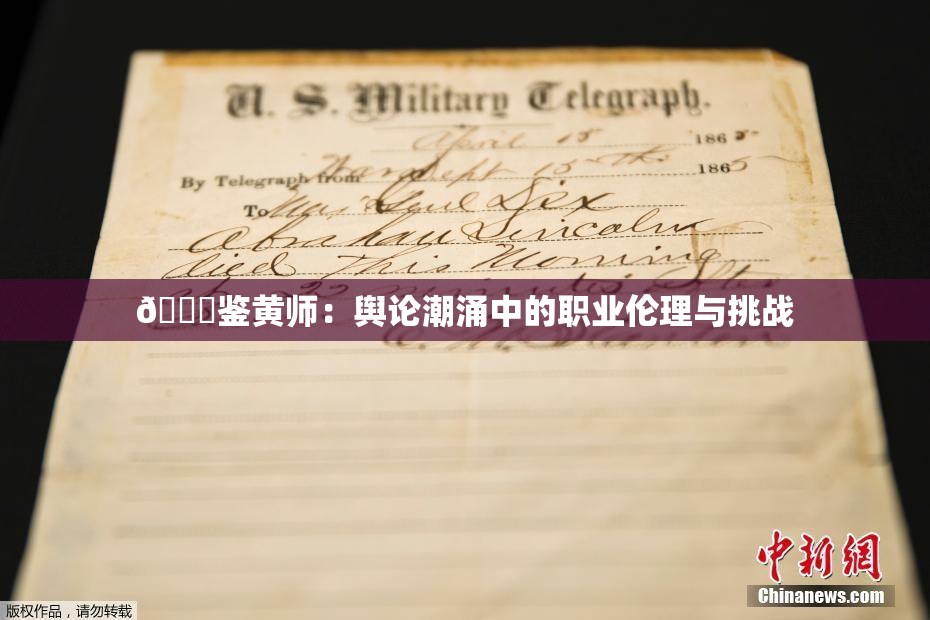🔞鉴黄师：舆论潮涌中的职业伦理与挑战