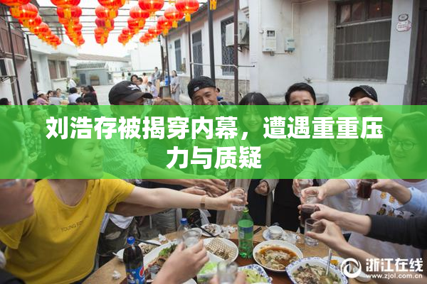 刘浩存被揭穿内幕，遭遇重重压力与质疑