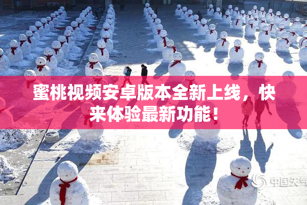 蜜桃视频安卓版本全新上线，快来体验最新功能！