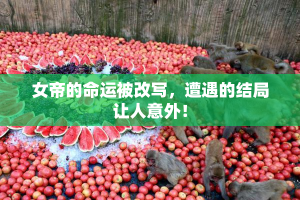 女帝的命运被改写，遭遇的结局让人意外！