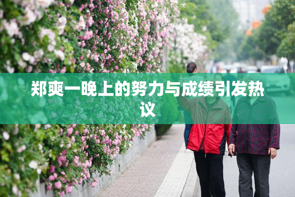 郑爽一晚上的努力与成绩引发热议