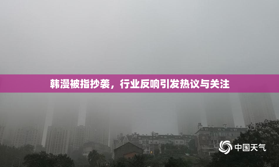 韩漫被指抄袭，行业反响引发热议与关注