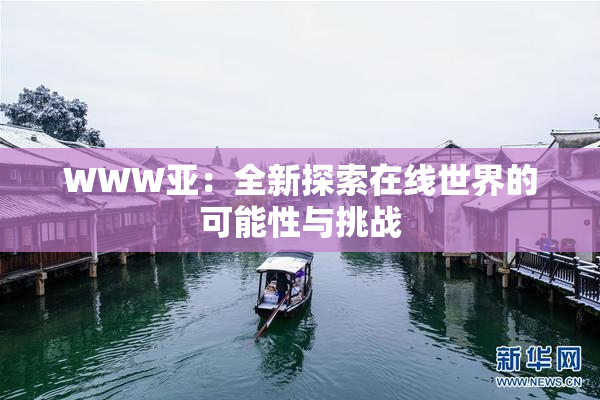 WWW亚：全新探索在线世界的可能性与挑战
