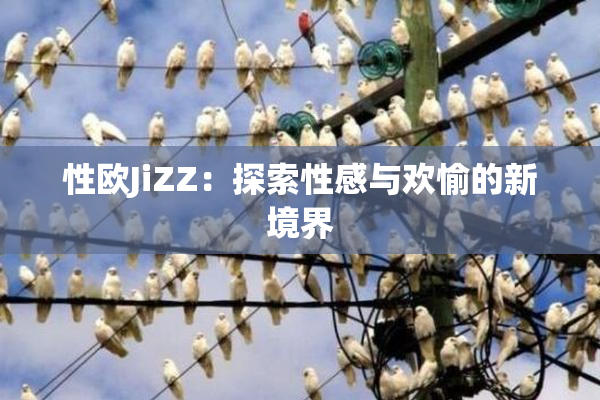 性欧JiZZ：探索性感与欢愉的新境界