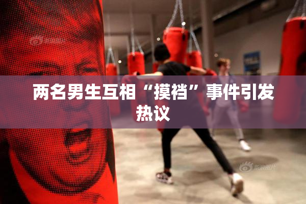 两名男生互相“摸裆”事件引发热议