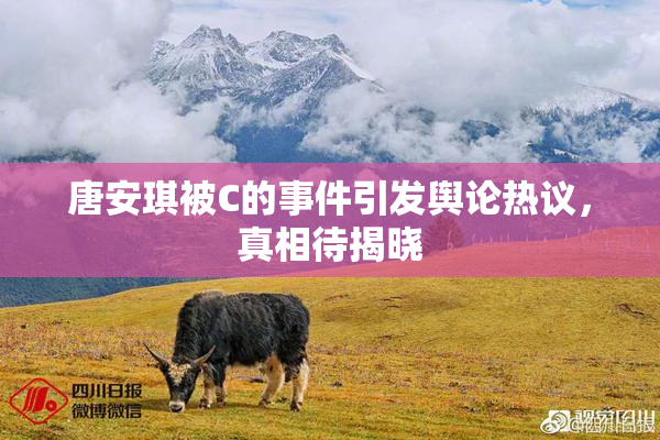 唐安琪被C的事件引发舆论热议，真相待揭晓