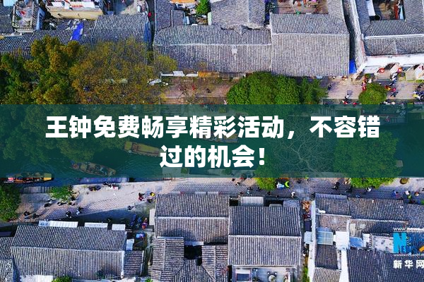 王钟免费畅享精彩活动，不容错过的机会！