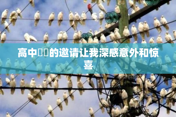 高中妺妺的邀请让我深感意外和惊喜