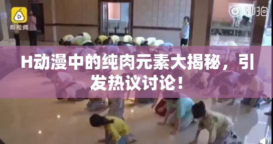 H动漫中的纯肉元素大揭秘，引发热议讨论！