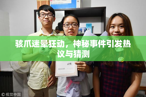骇爪迷晕狂动，神秘事件引发热议与猜测