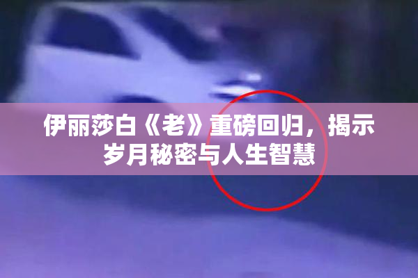 伊丽莎白《老》重磅回归，揭示岁月秘密与人生智慧
