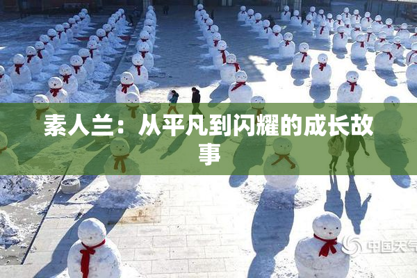 素人兰：从平凡到闪耀的成长故事