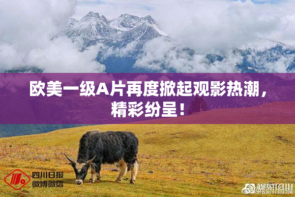 欧美一级A片再度掀起观影热潮，精彩纷呈！