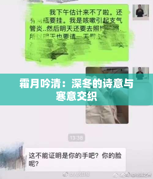 霜月吟清：深冬的诗意与寒意交织
