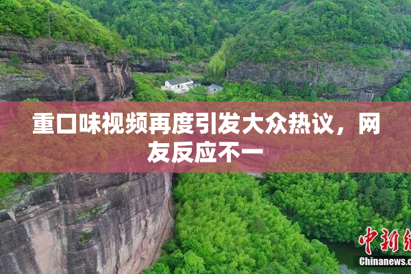 重口味视频再度引发大众热议，网友反应不一